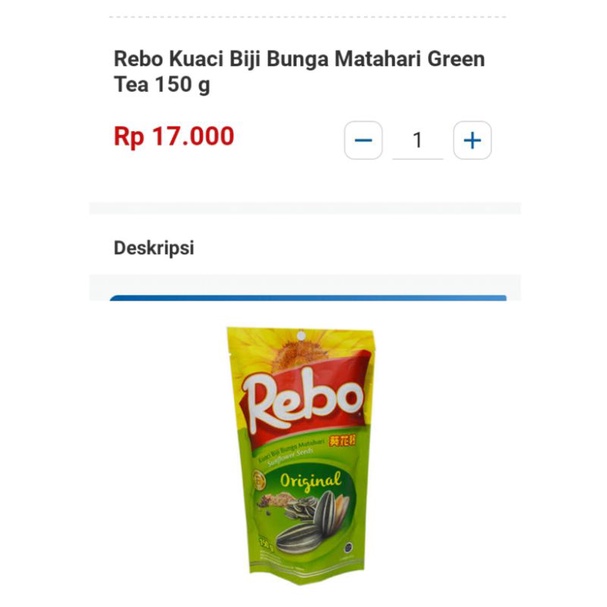 

kwaci rebo greentea
