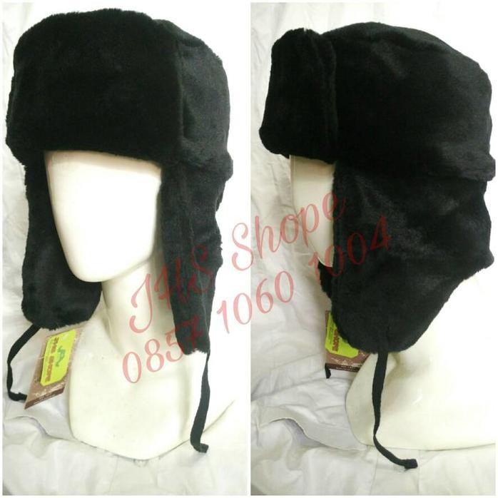 Topi Full Bulu Ushanka Rusia Best Quality