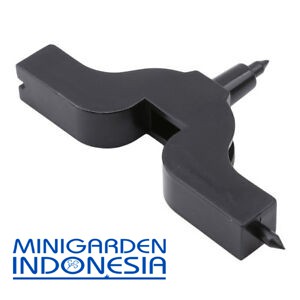 PELUBANG SELANG 2 UKURAN Hidroponik Garden Drill Hose Punch 3MM &amp; 4MM alat irigasi taman