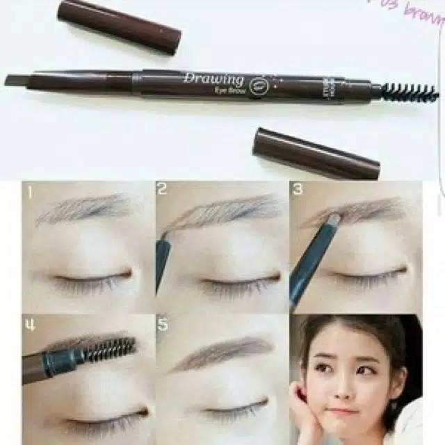 Etude House Eyebrow Pen ETUDE HOUSE Drawing Eye Brow NEW EYEBROW KOREA SIKAT 2IN1