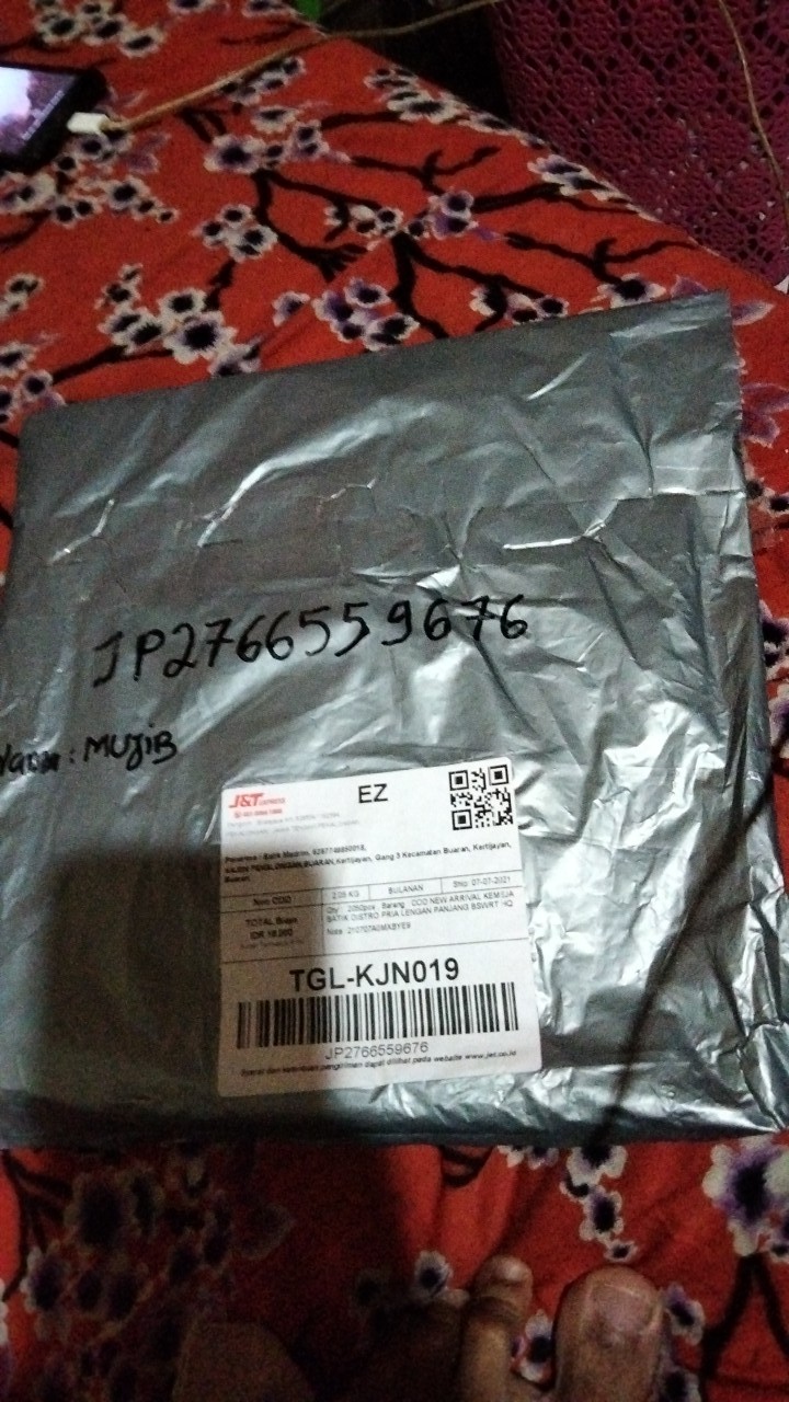 Cod New Arrival Kemeja Batik Distro Pria Lengan Panjang Bswrt Hq 1