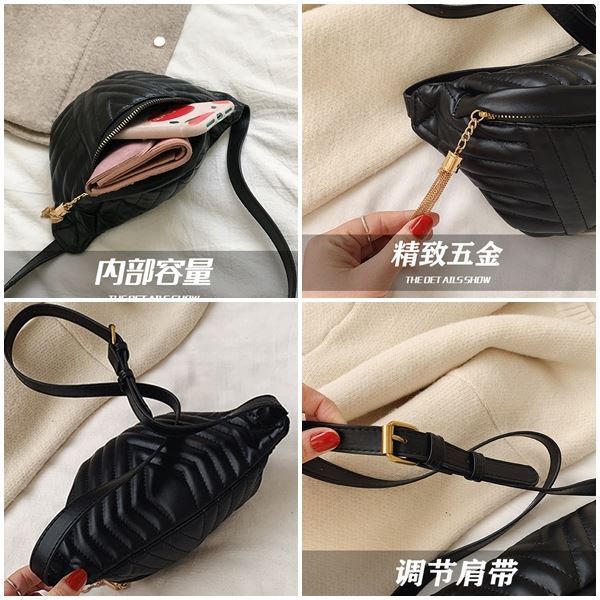 BJ1087 - BLACK/BLUE/GREEN/WHITE - TAS SLING BAG WAISTBAG SLEMPANG PINGGANG KECIL TALI PANJANG TAS WANITA FASHION IMPORT TERMURAH TERLARIS TERBARU BAGSTORE JAKARTA TAS BATAM GT1645 JTF4542 CR7134 ELJ087 LT1049