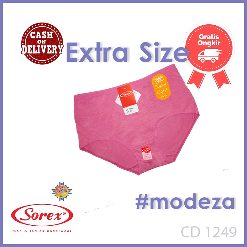 Celana Dalam Wanita Sorex Lusinan Jumbo | CD Wanita Jumbo Lusinan | Celana Dalem Wanita art 1249
