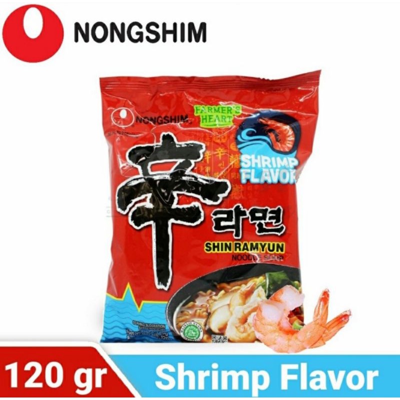 

NongShim Shrimp Shin Ramyun K-NOODLE Halal MUI