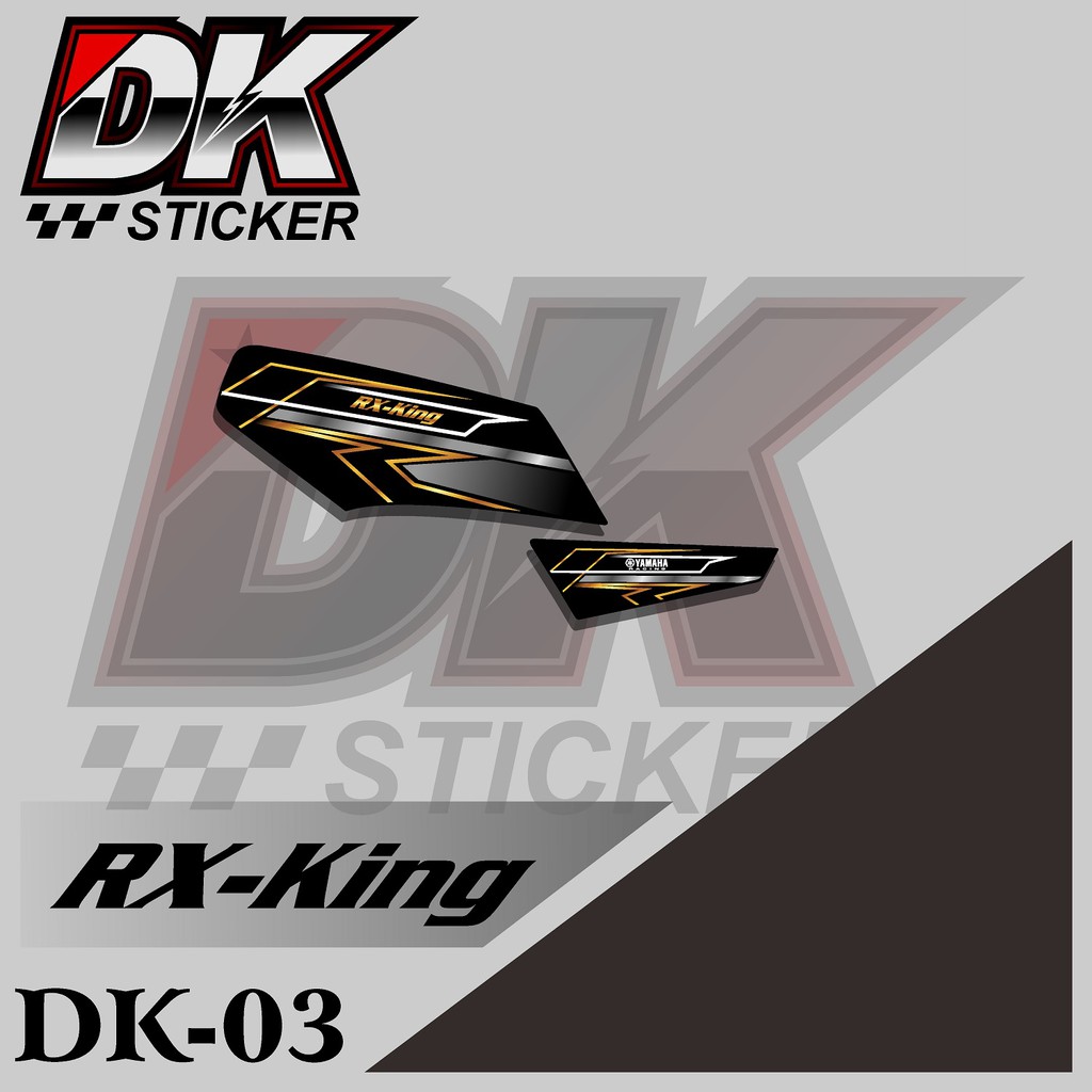 Striping Rx King - Stiker Variasi List Motor Rx King DK-03