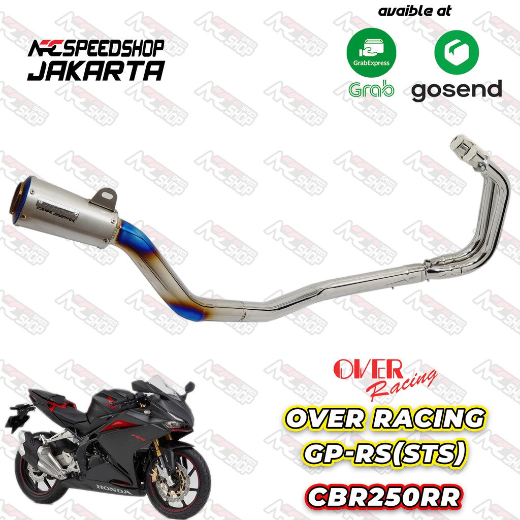 Knalpot Over Racing GP-RS (STS ) Honda CBR25ORR / CBR 250RR