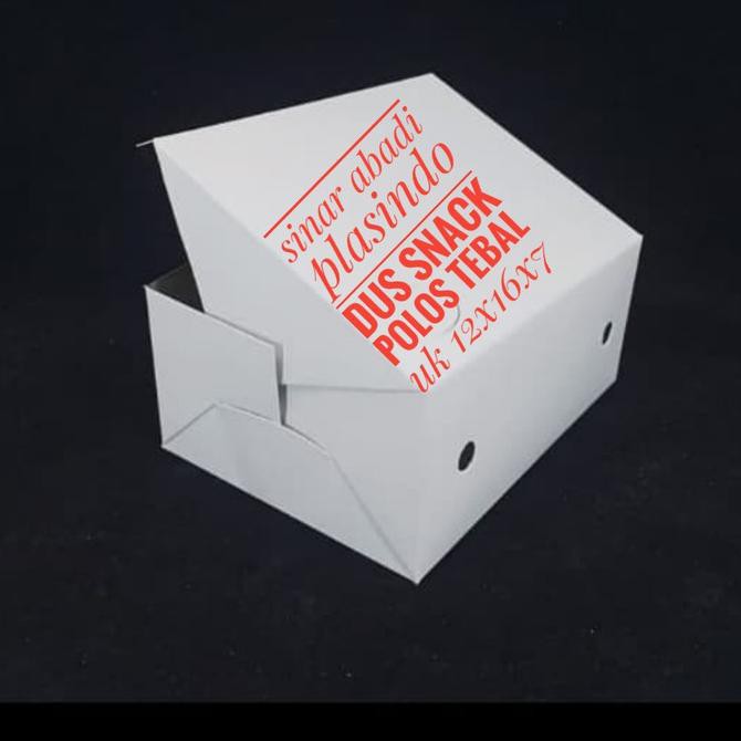 

PRODUK TERLARIS KOTAK KUE - SNACK BOX-DUS KEMASAN MAKANAN - UK 12X16 -ISI100PCS / TEBA