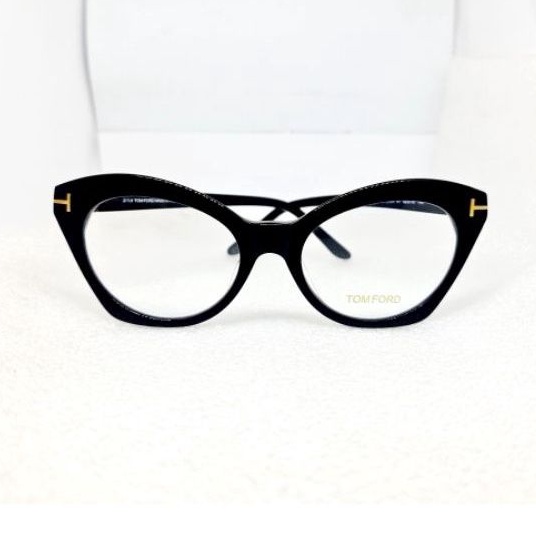 FRAME KACAMATA FASHION MODIS Cat Eye horn TF5456 001 52-19-140 ACETATE TOM FORD