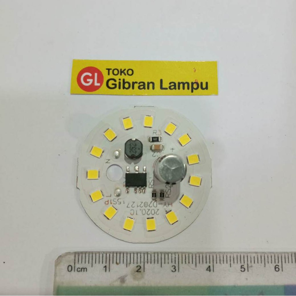 PCB Mata Lampu LED 12w Tanpa Driver - Mata LED AC Langsung 220V (BM)