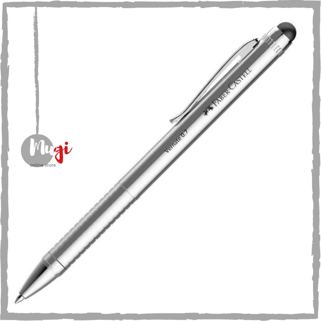 

Faber-Castell Stylus Pen Vernate Silver Metalic