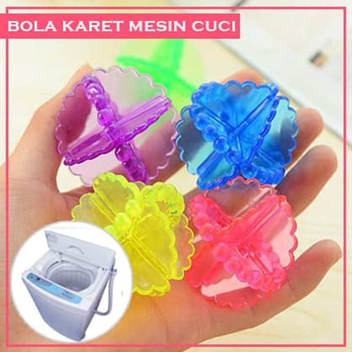 Bola Karet Pencuci Baju Clean Ball Laundry Ball - lapakkusby