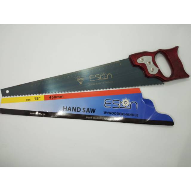 GERGAJI DIAMOND  GAGANG KAYU/HAND SAW/ GERGAJI TUKANG TERSEDIA 3 UKURAN/GERGAI TUKANG /GERGAJI POTONG/GERGAJI KAYU/GERGAJI TUKANG /GERGAJI MURAH HIGH QUALITY