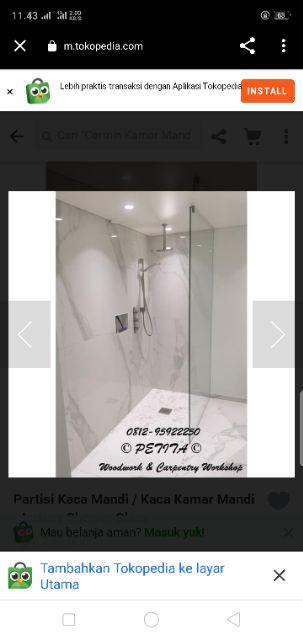 Wall Shower Tanam Bulat Stainless 6in 15cm Promo