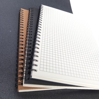 NOTEBOOK JURNAL BOOKPAPER GRID KOTAK2  DOTTED TITIK2 BLANK 