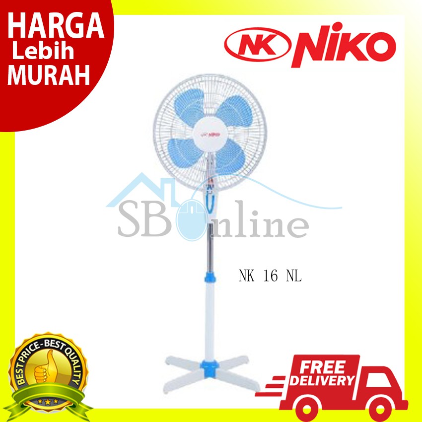 Kipas Angin Niko NK-16NL Stand Fan 16