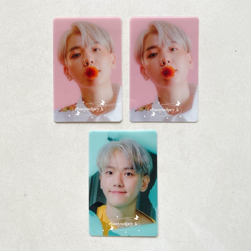 EXO BAEKHYUN PHOTOCARD FROM JAPAN ALBUM