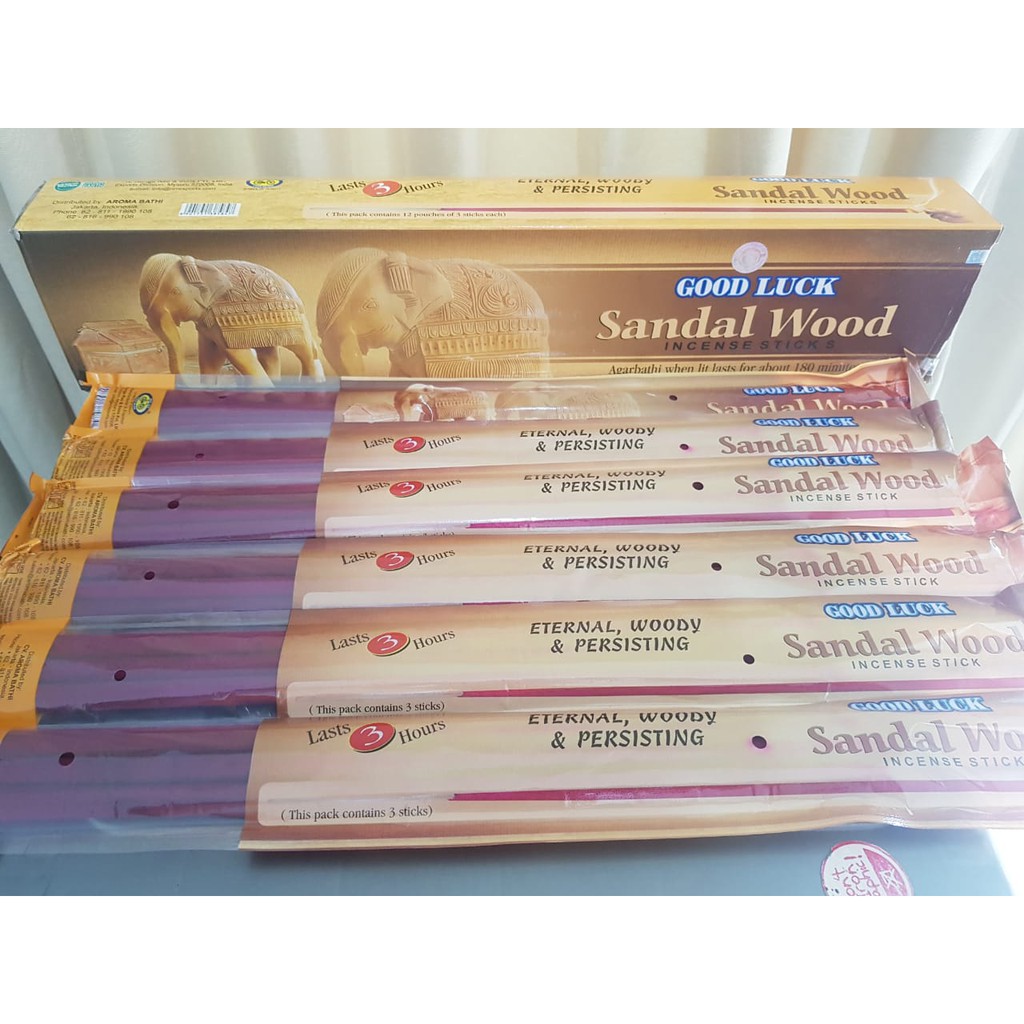 Dupa Cendana Good Luck Sandalwood Stick Durasi Hingga 3 Jam Hio India