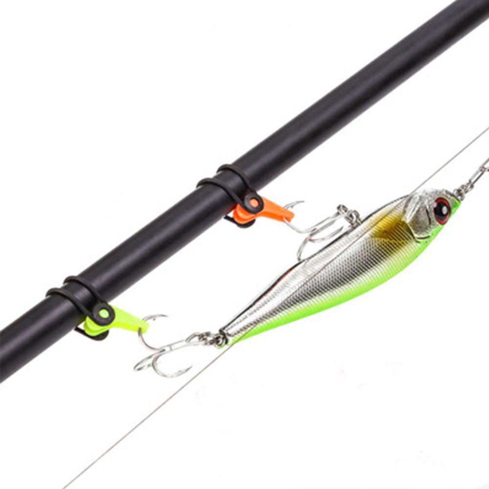Lanfy Fishhook Keeper Aksesoris Pancing Praktis Pengaman Warna Campur Tempat Umpan