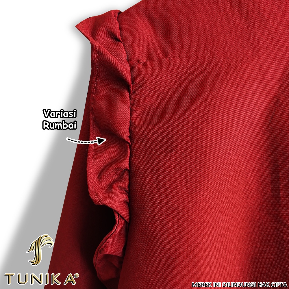 Baju Setelan Wanita Kekinian - One set Wanita - Setelan Tunik - Set Rubas - Tunika-3