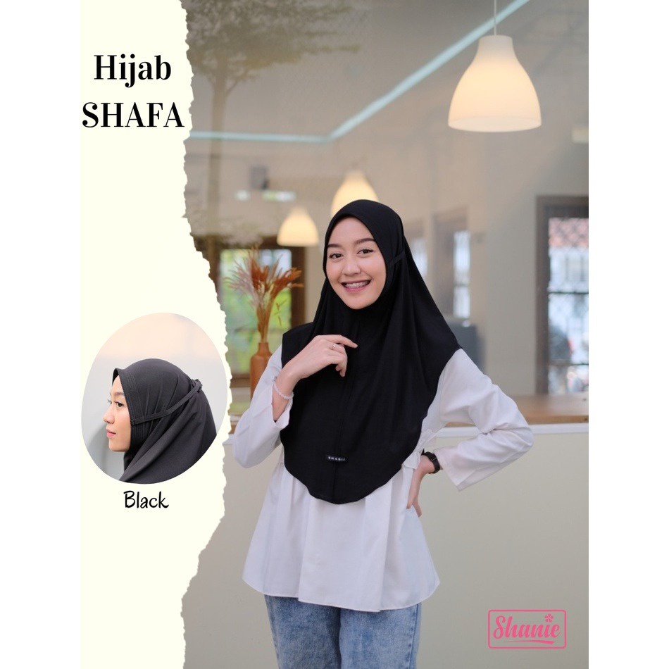 Bergo Shafa Jersey Premium Sale By Shanie Hijab Size L