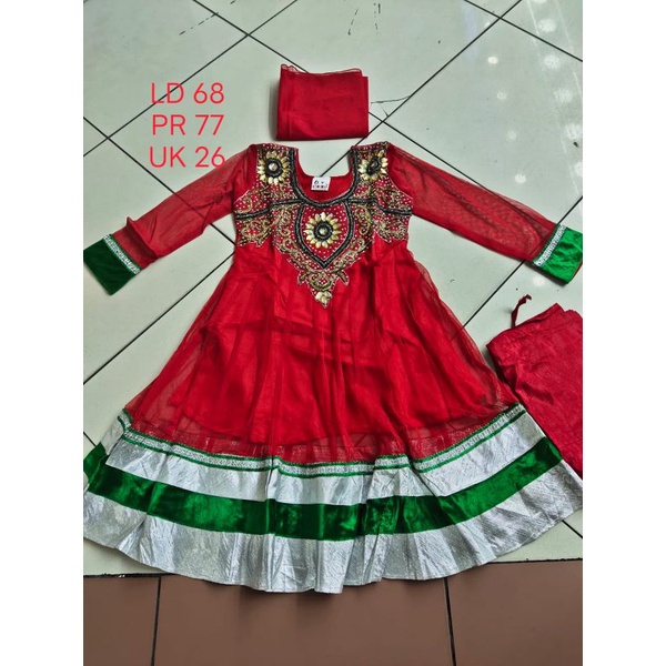 Baju india anak murah ishita gopi ishani khushi yeh hai mohabbatein jodha stelan anak