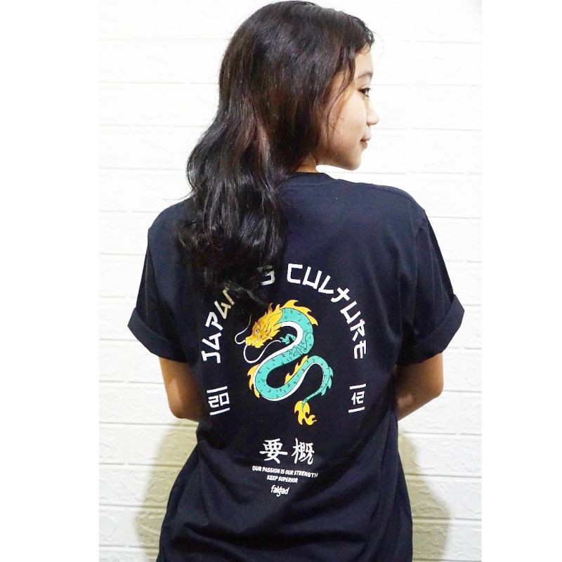 kaos distro motif dragon