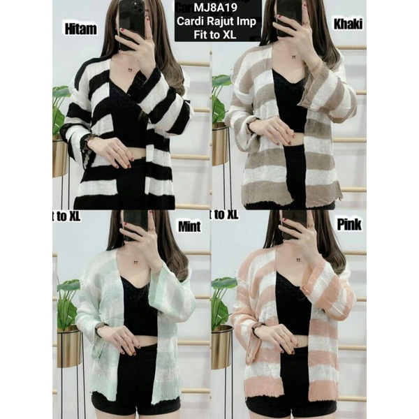 CARDIGAN RAJUT PREMIUM IMPORT MJ8A19 or 8A20#