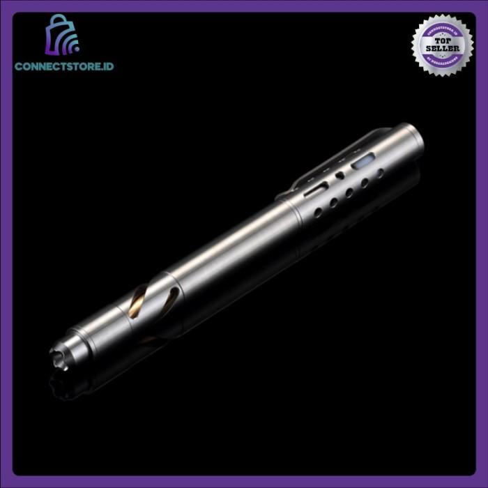 

Pena | Jetbeam Pena Pulpen Titanium Tactical Pen Fisher Space - K2 - Black Kualitas Terbaik