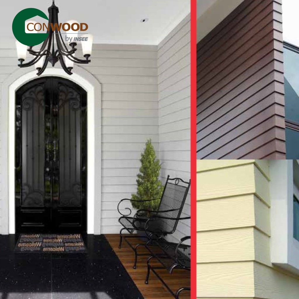 Conwood Plank Juara 12&quot; Lisplang 30cm x 3meter x 8mm Fiber Cement GRC