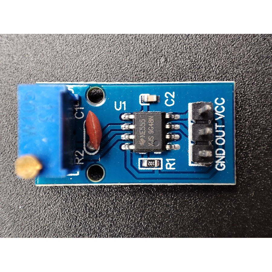 NE555 Adjustable Frequency Pulse Generator Module 5V-12V for Arduino