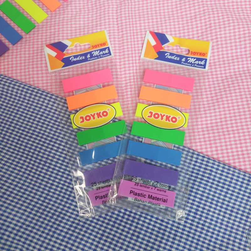 

INDEX MARK PEMBATAS JOYKO BAHAN PLASTIK