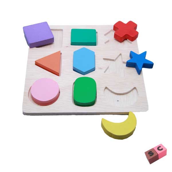 

Mainan Anak Edukatif Geometri 9 Bentuk