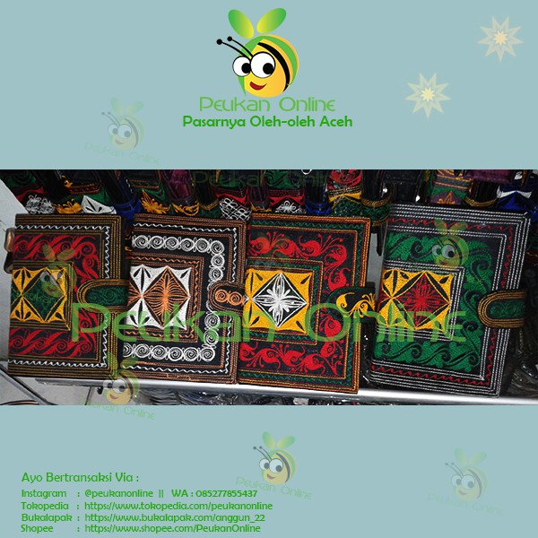 Binder Bordir Aceh / Souvenir Aceh