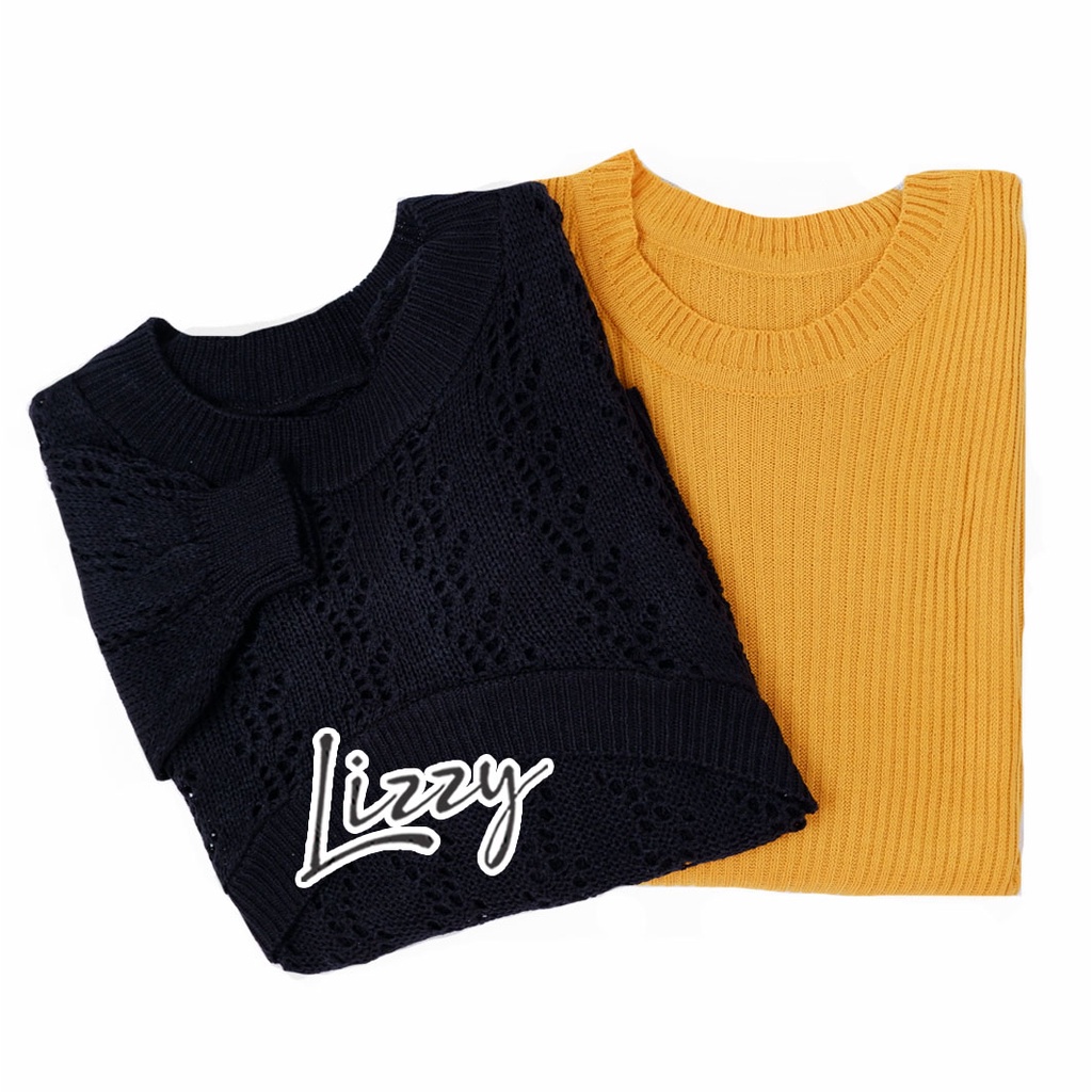 Lizzy - ONE SET FREYA PREMIUM-Mustard - Black