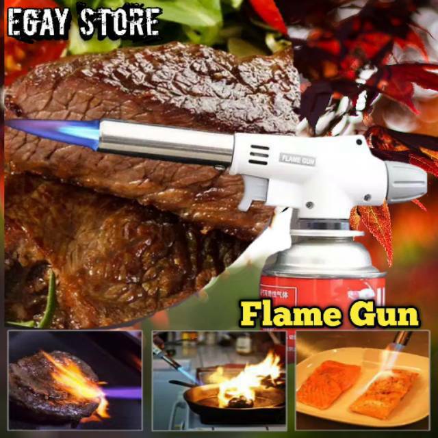 Flame gun gas butane gas torch Las tembak