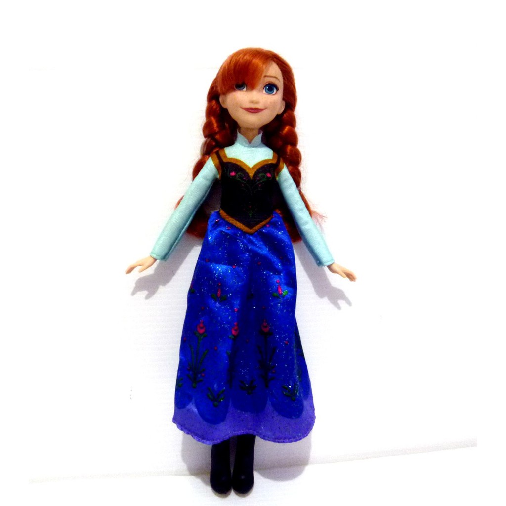 Boneka Barbie Anna Frozen Elsa Curse White Hair Original Disney