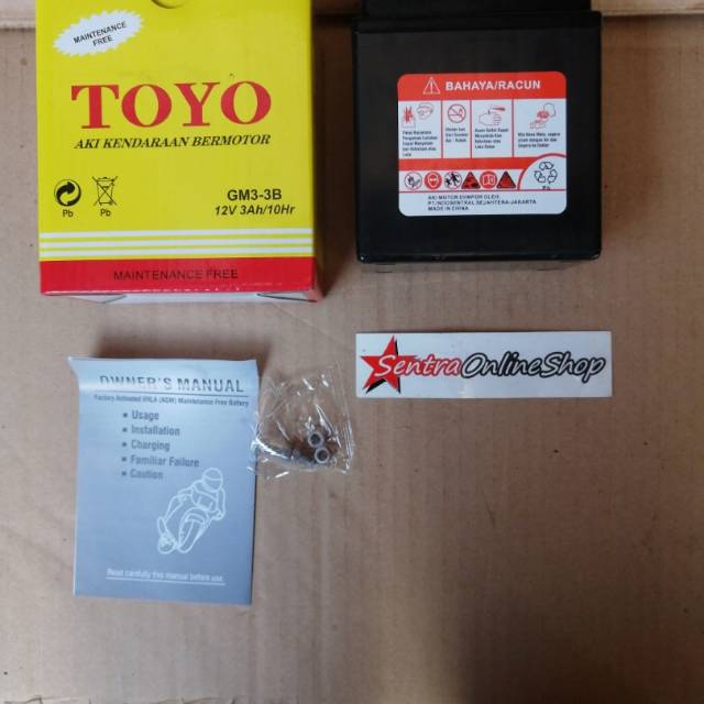aki kering rxk rx king ninja r gm3-3b toyo