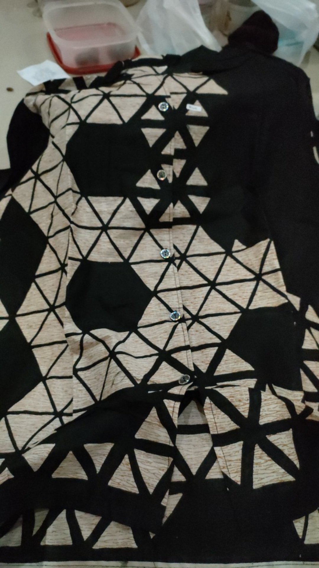 Atasan Batik Dolby Dolbi Dobby Doby Tenun Sutra Tulis Halus Katun Atbm Baron ,sarombit Atasan