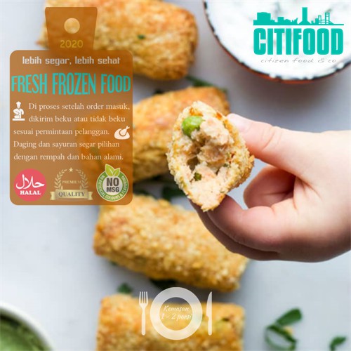 

Salmon Croquette | Kroket Salmon | Frozen