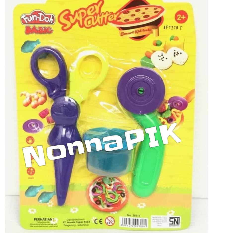 

Diskon!! (npz-713) Fun Doh Super Cutter Set ( gunting doh )
