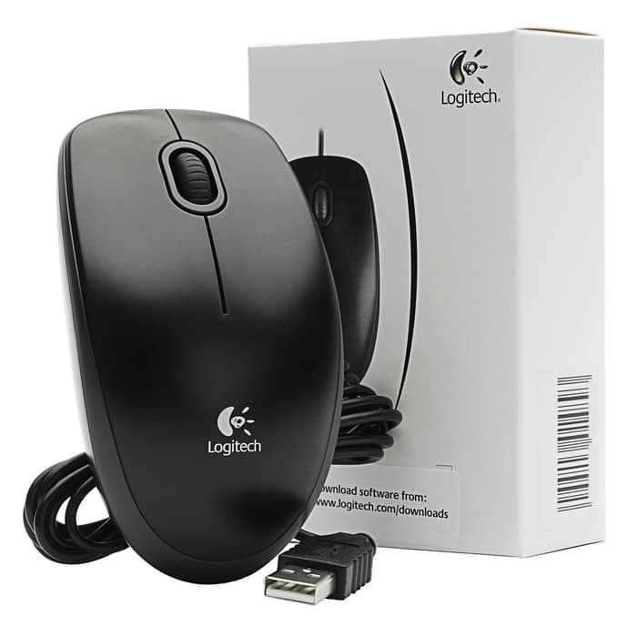 Promo MOUSE LOGITECH B100 Logitech B100 Mouse Logitech B100 Logitech B100 Hitam