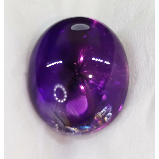 BATU AKIK NATURAL KECUBUNG UNGU BUNGUR LAMPUNG ASLI