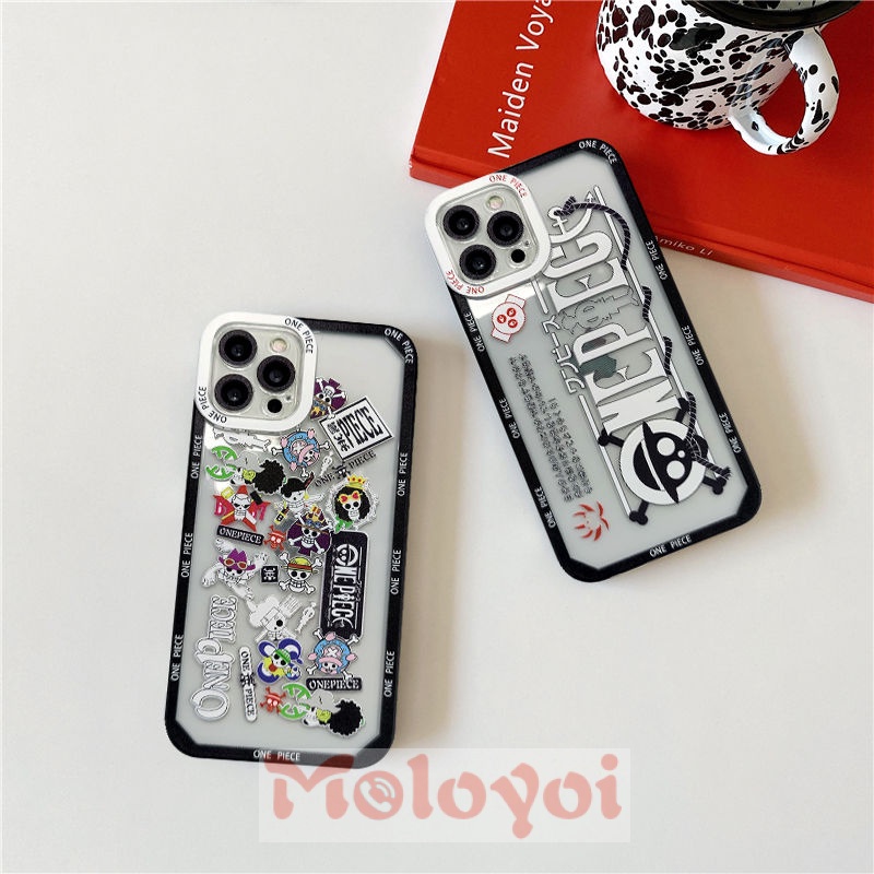 Soft Case Tpu Motif One Piece Untuk Iphone 6 6s 7 8 Plus X Xr Xs Max 11 12 13 Pro Max Se 2020