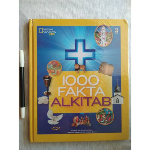 Buku 1000 fakta alkitab, national geographic kids