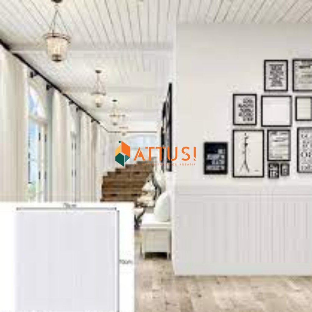 (Bandung) Wallfoam 3D Serat Kayu Putih 70x70 CM Tebal 5MM