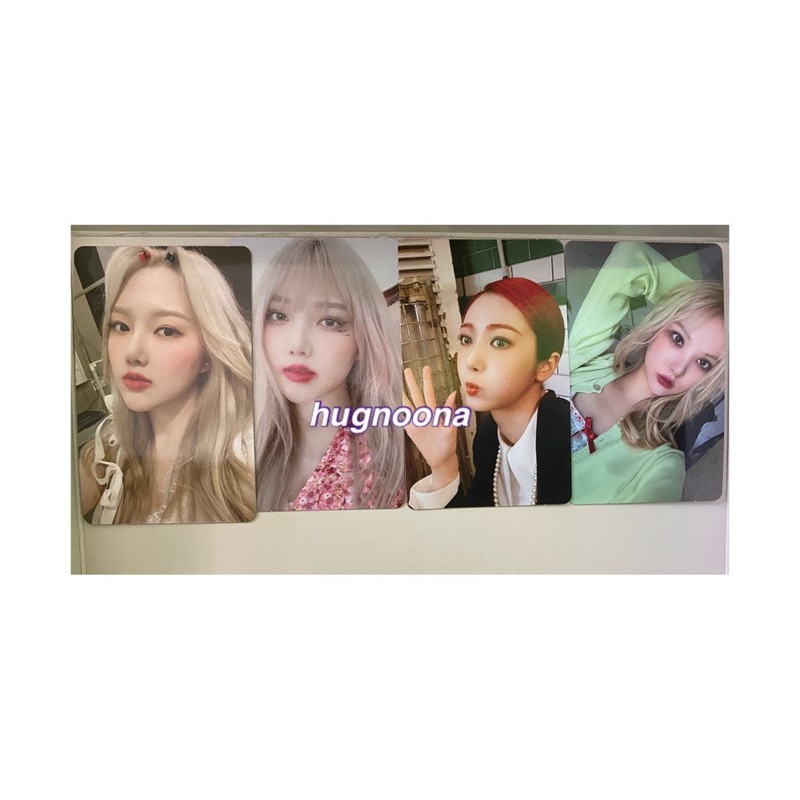 PHOTO CARD GFRIEND OFFICIAL (SINB, YERIN, EUNHA, SOWON)