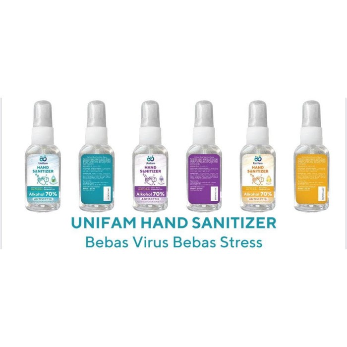 Hand Sanitiser Unifam 50ml/centraltrenggalek