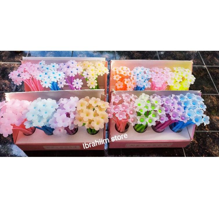 

[KODE VKD0W] (ISI 12PCS) PULPEN GEL KARAKTER BUNGA LUCU BERKUALITAS