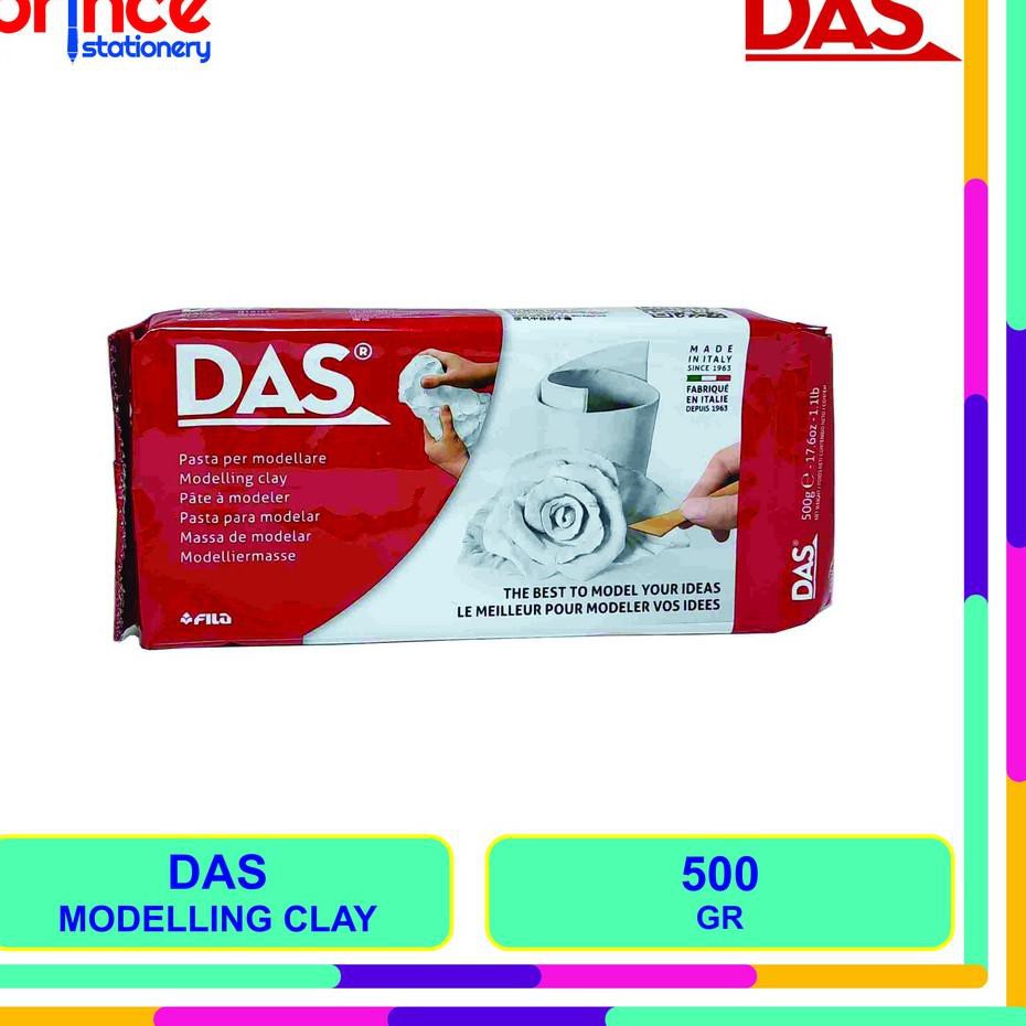 

[AK0012] DAS MODELLING CLAY 500 GR / TANAH LIAT DAS .Sedang promo. [....TR1MS...]