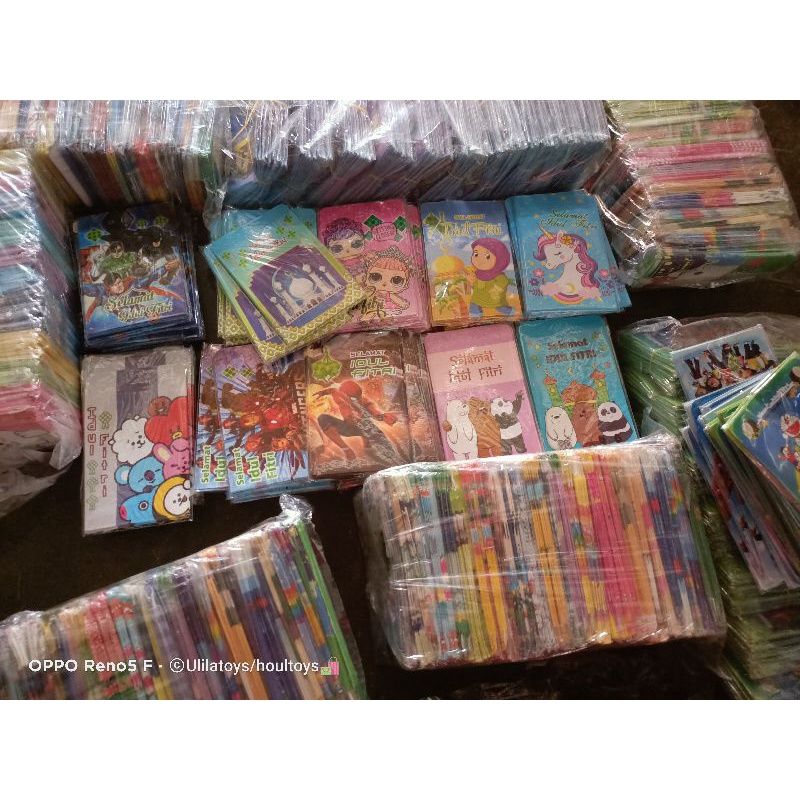 

20PCS AMPLOP/ANGPAO LEBARAN IDUL FITRI MIX MOTIF